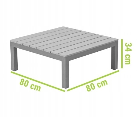 Zestaw ogrodowy BALI narożnik stolik taras ogród patio rogówka wypoczynek Zawartość zestawu narożnik stolik