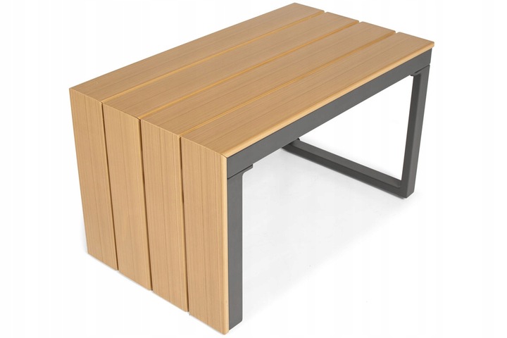 Narożnik ogrodowy uniwersalny KAMELEON modułowy wielofunkcyjny ze stolikiem