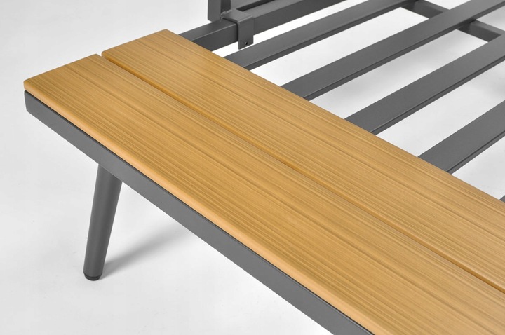 Narożnik ogrodowy uniwersalny NEVADA7 modułowy sofa narożna rogówka ogrodowa