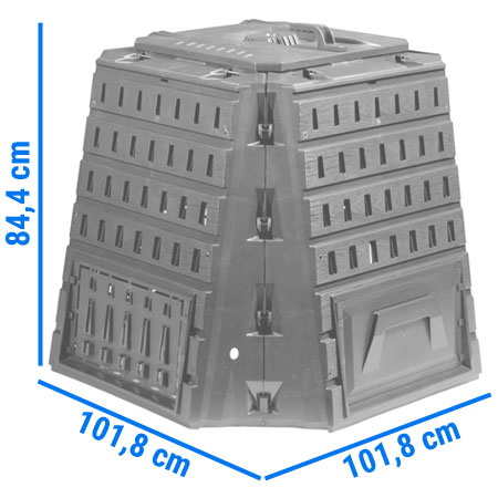 kompostownik ogrodowy plastikowy