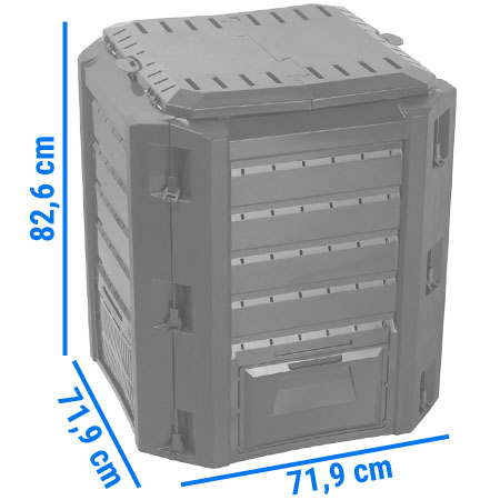 kompostownik ogrodowy plastikowy