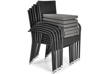 krzesło ogrodowe z technorattanu