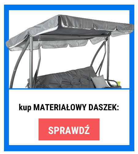 materiał daszka do huśtawki