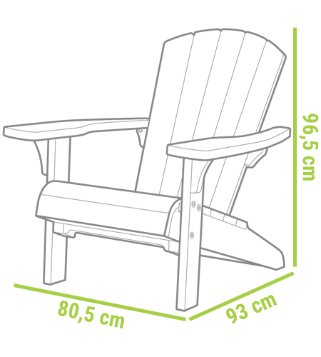 krzeslo fotel adirondack ogrodowy