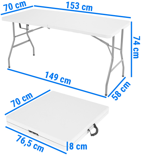 stół cateringowy składany 180 cm