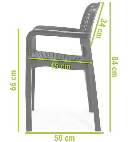 krzesło plastikowe BELLA keter