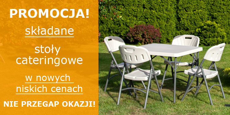 Przecena stołów cateringowych! 