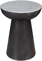 Stolik okrągły Avola AV2220-3 z marmurowym blatem