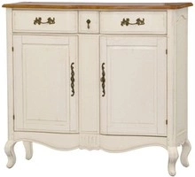 Komoda z drewnianym blatem Verona 120x109 cm