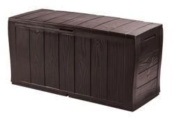 Skrzynia ogrodowa SHERWOOD 270 l - brąz