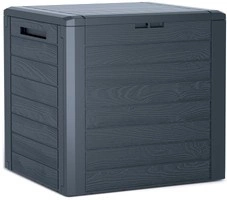 Skrzynia ogrodowa 140l WOODEBOX - antracyt