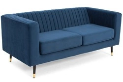 Sofa dwuosobowa kanapa OXFORD II- ciemnoniebieski