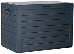 Skrzynia ogrodowa 190l WOODEBOX - antracyt