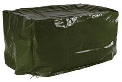 Gruby pokrowiec na meble 8-osobowe 130x210x90 cm - zielony