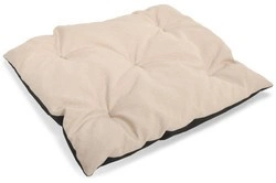 Duża poduszka legowisko dla psa 75x65 cm  - beżowa