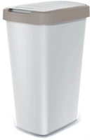 Kosz na odpady 45 litrów COMPACTA Q - jasny brąz /popielaty