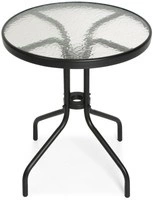 Stolik ogrodowy CAPRI 60 cm - czarny