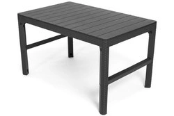 Stół ogrodowy LYON z regulacją wysokości - grafitowy