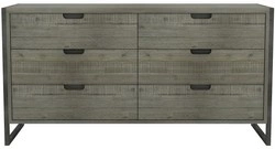 Drewniana komoda loft Flow 155x80 cm