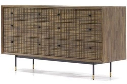 Komoda z szufladami boho Maze 155x80 cm