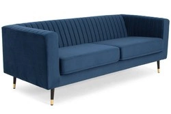 Nowoczesna sofa trzyosobowa OXFORD III - granatowa