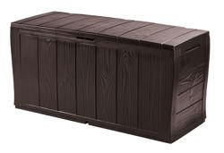 Skrzynia ogrodowa SHERWOOD 270 l - brąz