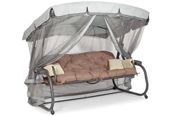 OUTLET - huśtawka ogrodowa BLANCA - cappuccino