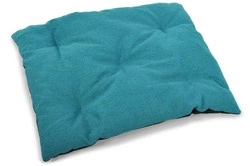 Duża poduszka legowisko dla psa 75x65 cm  - turkusowa
