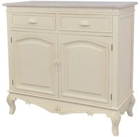 Kremowa komoda prowansalska Rimini 90x85 cm