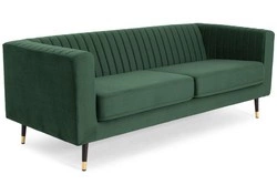 Kanapa sofa trzyosobowa OXFORD III - ciemnozielona