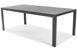 Stół ogrodowy aluminiowy MODENA 205x100 - czarny