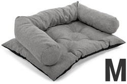 Legowisko dla psa 80x70 cm DOG M - szare