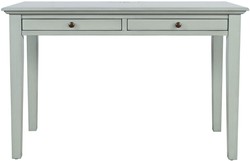 Biurko klasyczne Avola AV375-4820 z szufladami - szaromiętowy